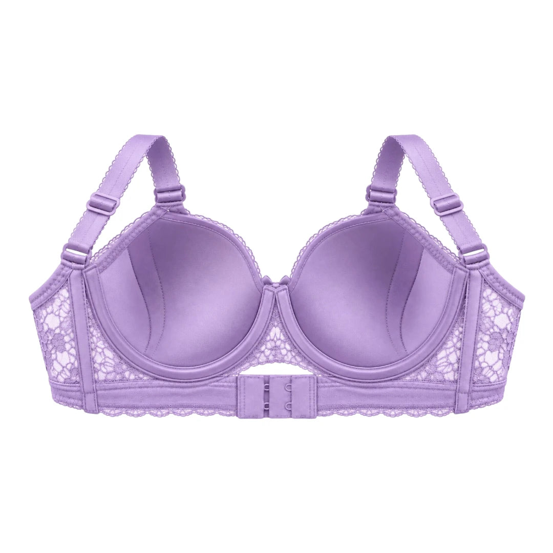 ASCETA Lace Push-Up Bra – Lavender