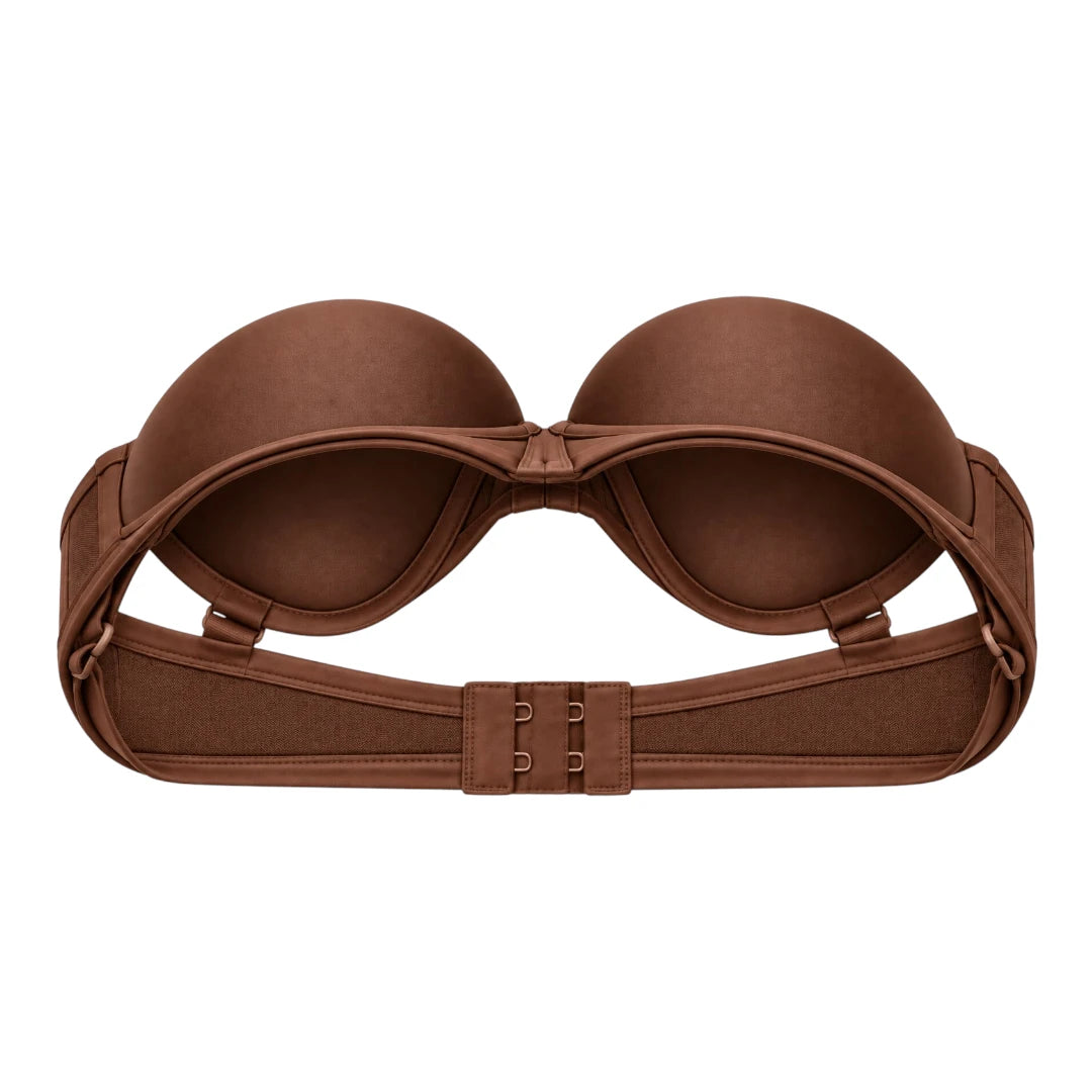 ASCETA Smooth T-Shirt Bra – Brown