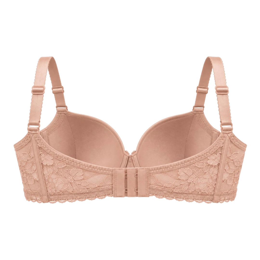 ASCETA Lace Push-Up Bra – Nude Beige
