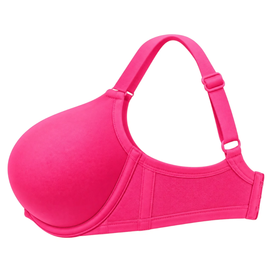 ASCETA Smooth T-Shirt Bra Women's Pink Everyday Comfort Design