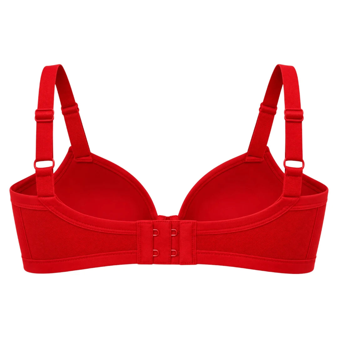 ASCETA Smooth T-Shirt Bra – Red