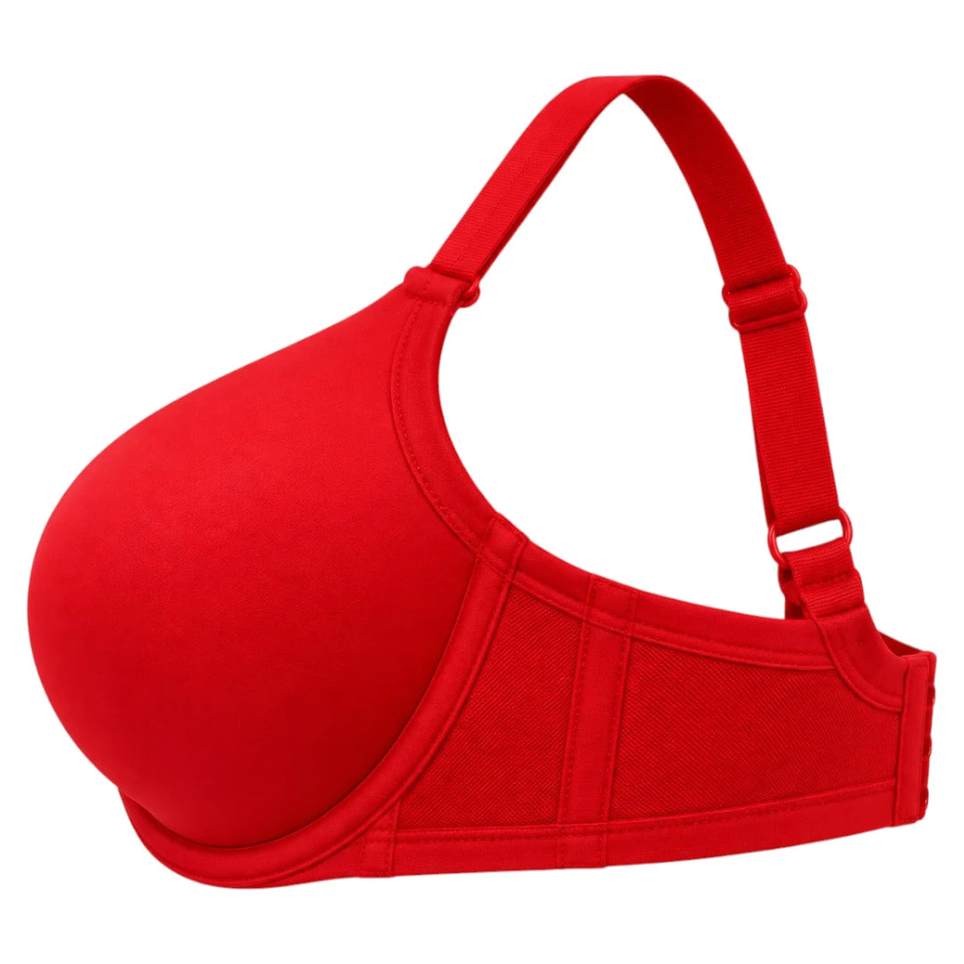ASCETA Smooth T-Shirt Bra – Red